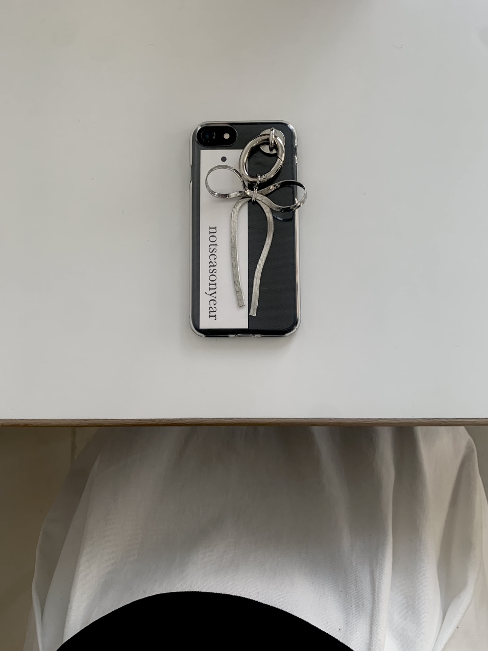 Comb ribbon keyring