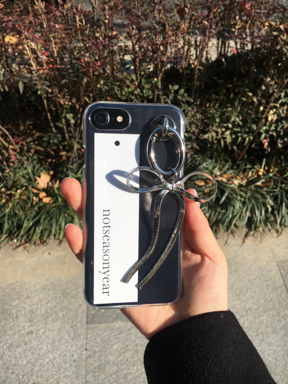 Comb ribbon keyring