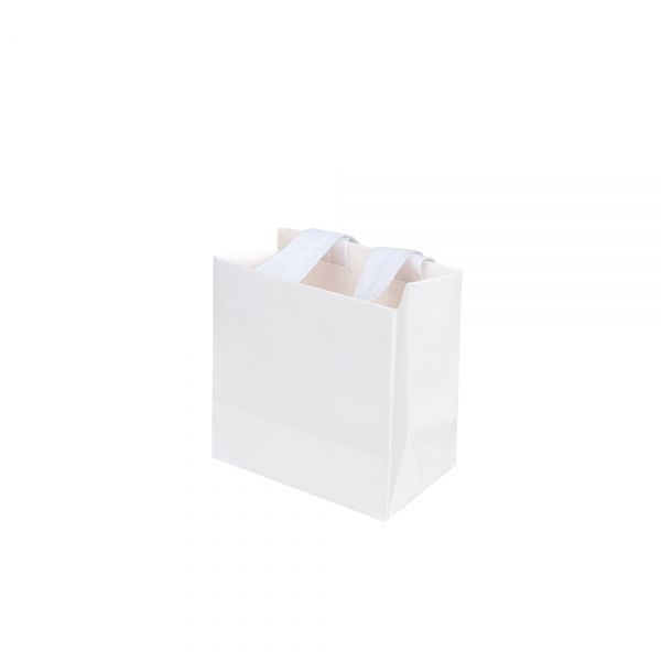 쥬얼리 화이트 쇼핑백 10x6x10 10장