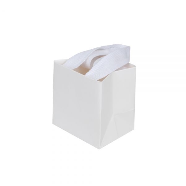 쥬얼리 화이트 쇼핑백 8x6x8 10장