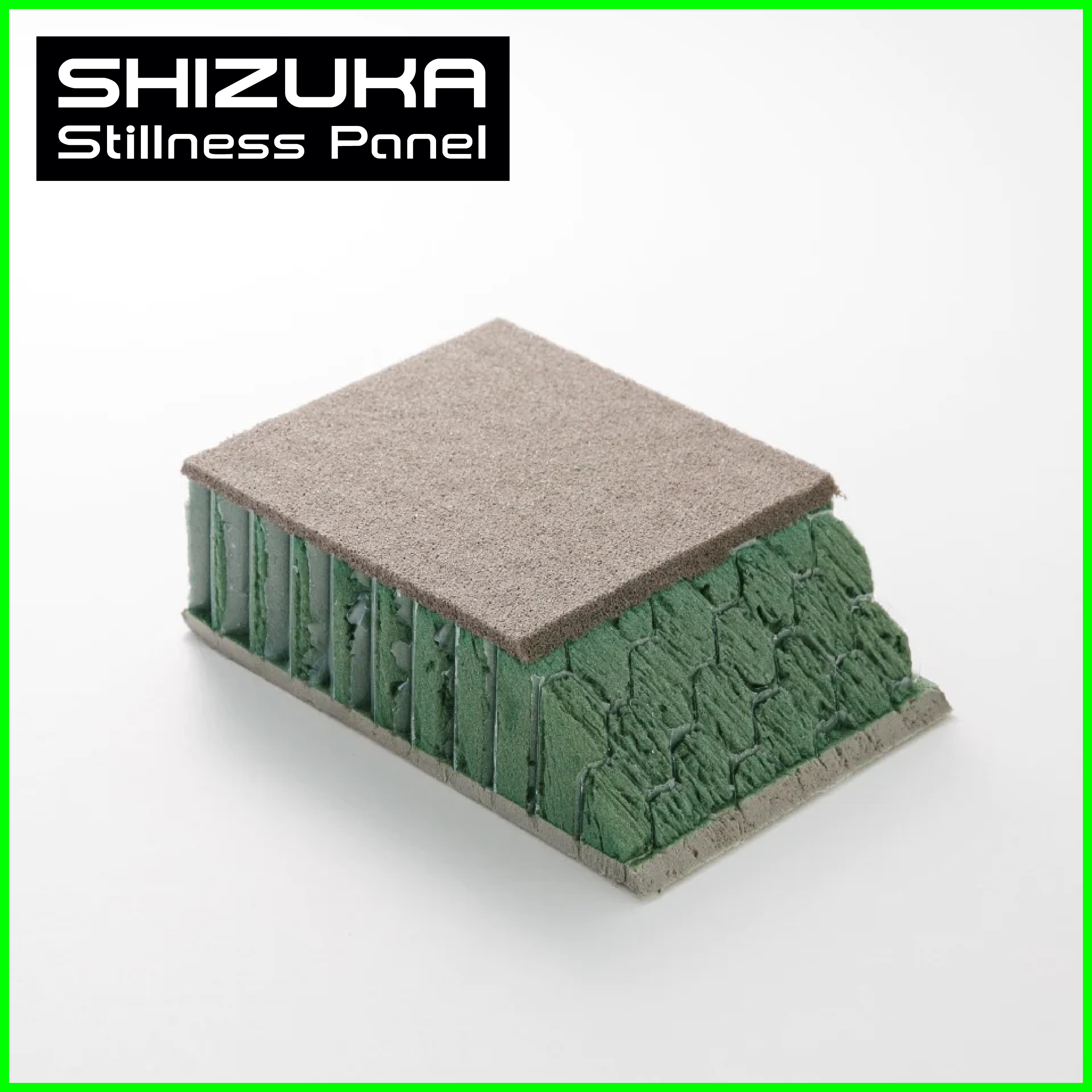 SHIZUKA 부착형흡음차음패널 3.8mm ~SHIZUKA Stillness Panel SSP~