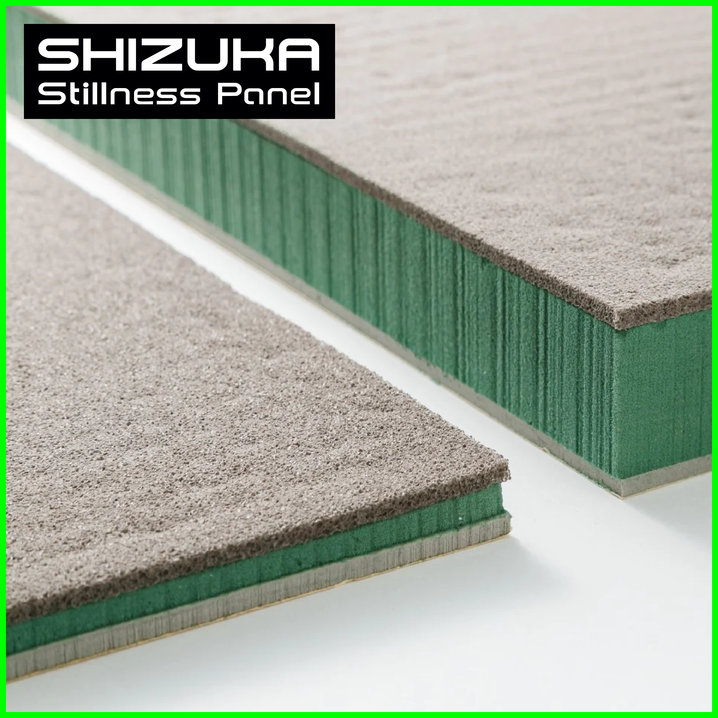 SHIZUKA 부착형흡음차음패널 3.8mm ~SHIZUKA Stillness Panel SSP~