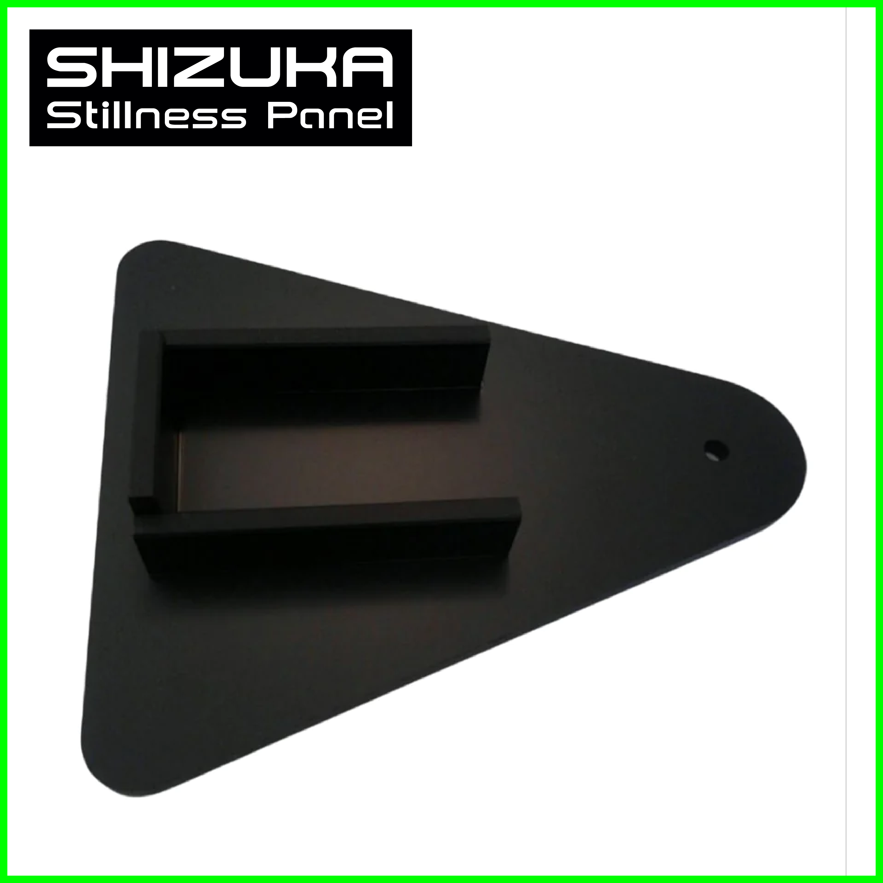 SHIZUKA 거치형 고급흡음차음패널 실버/1000x1000/스탠드있음 ~SHIZUKA Stillness Panel~