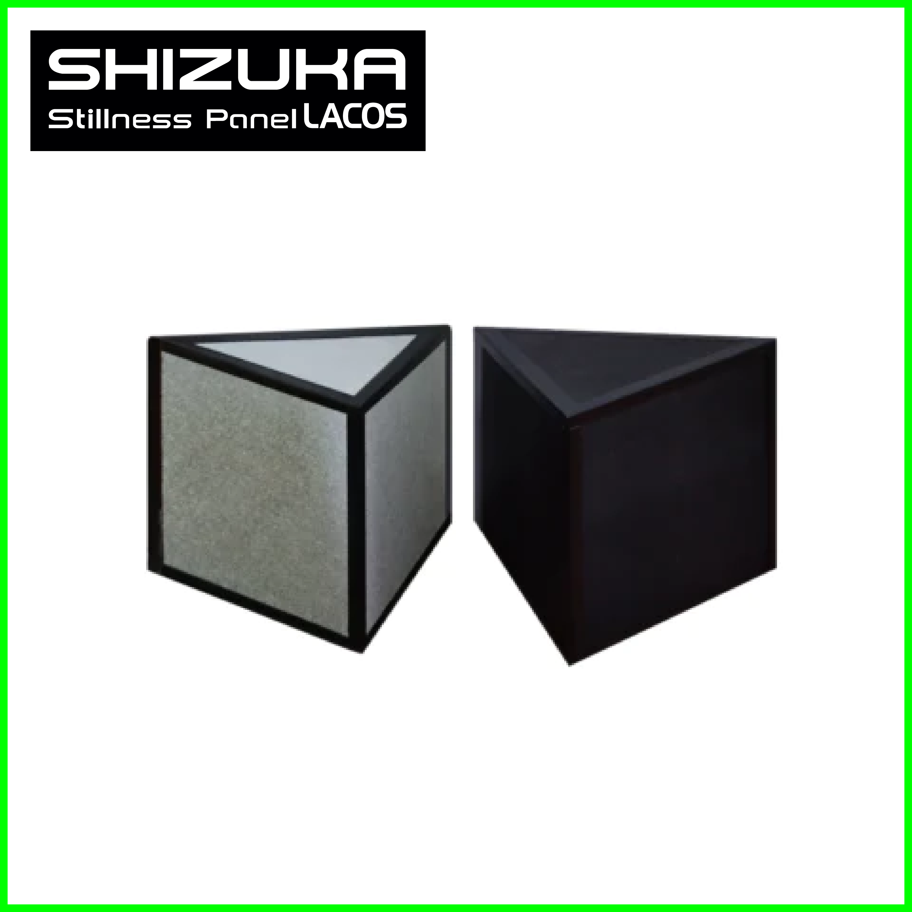 SHIZUKA 베이스트랩 블랙/500mm ~SHIZUKA Stillness Panel LACOS~