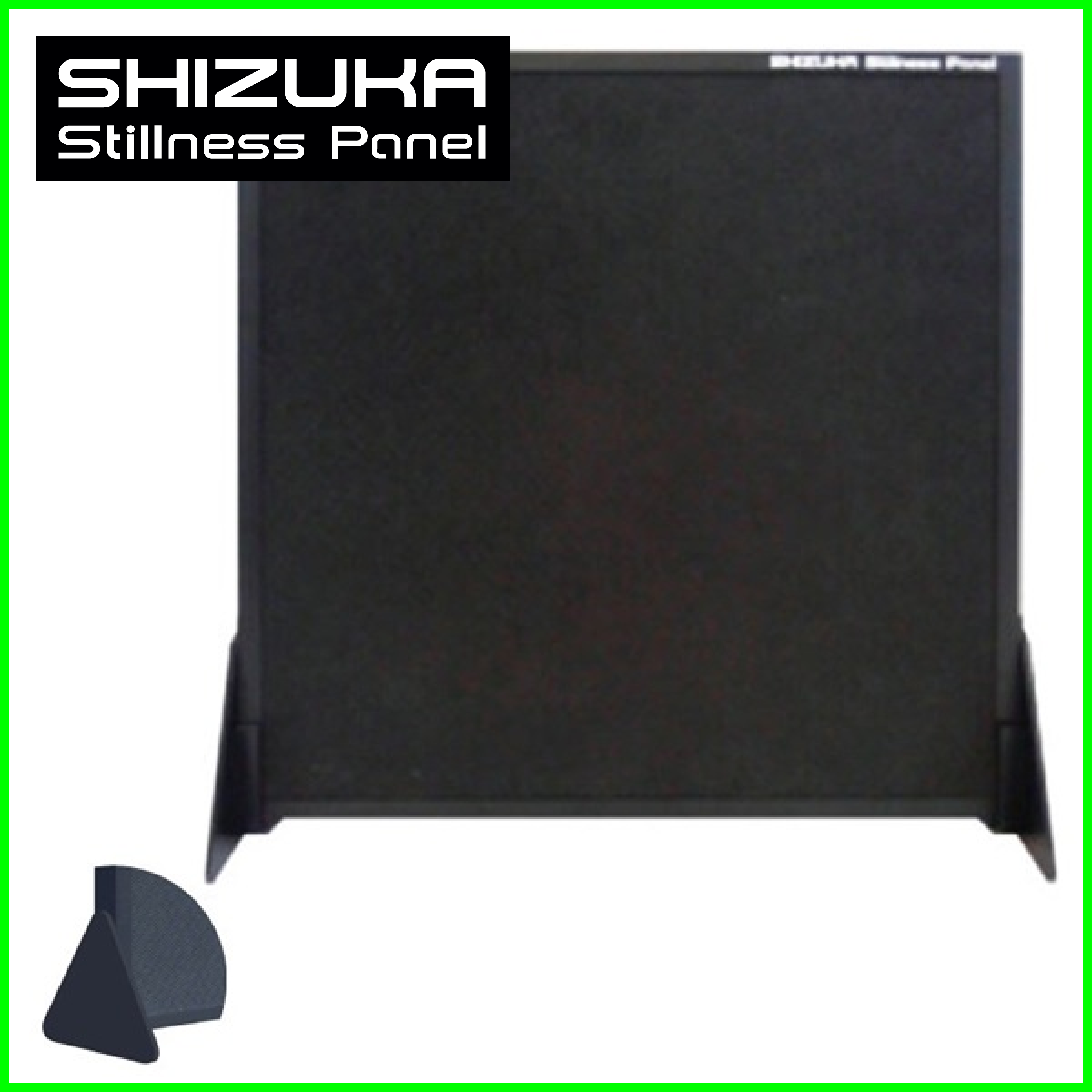 SHIZUKA 거치형 고급흡음차음패널 블랙/1000x1000/스탠드있음 ~SHIZUKA Stillness Panel~