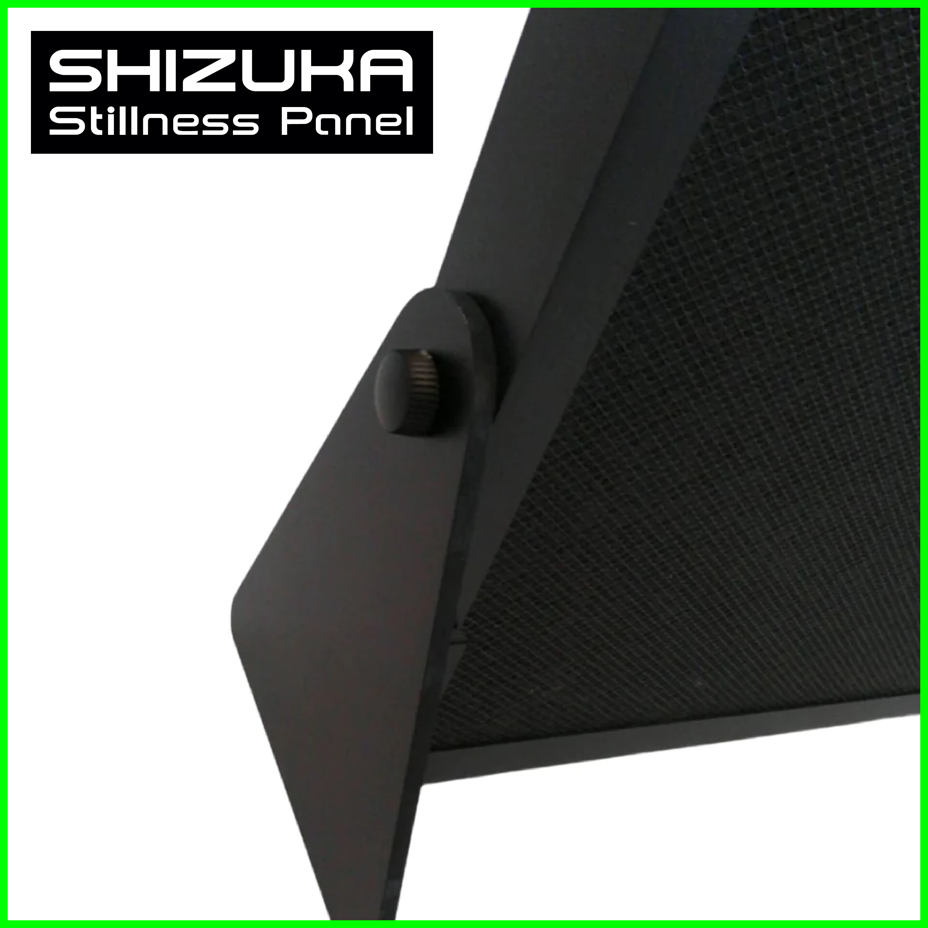 SHIZUKA 거치형 고급흡음차음패널 실버/1000x1000/스탠드있음 ~SHIZUKA Stillness Panel~