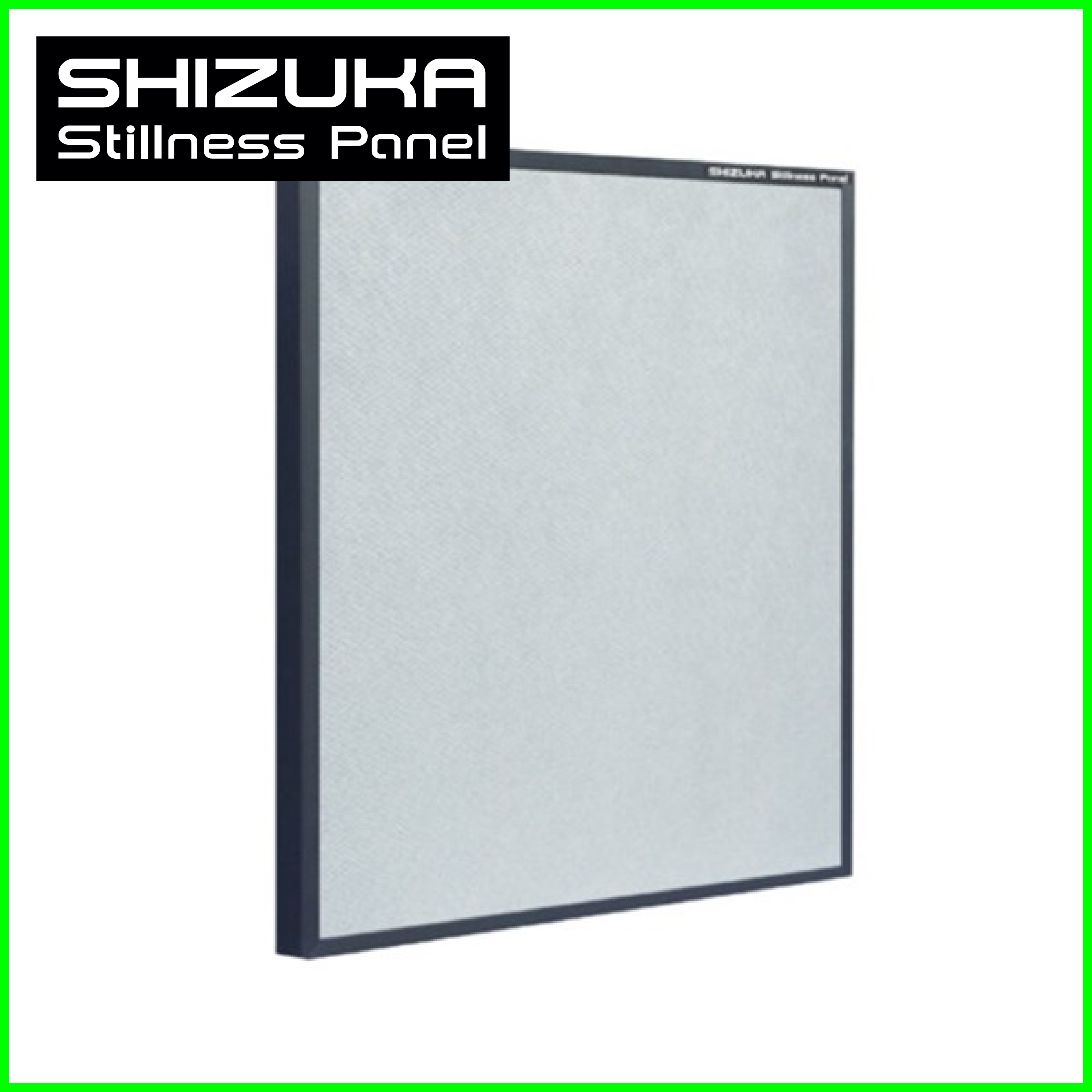 SHIZUKA 거치형 고급흡음차음패널 실버/1000x1000/스탠드없음 ~SHIZUKA Stillness Panel~