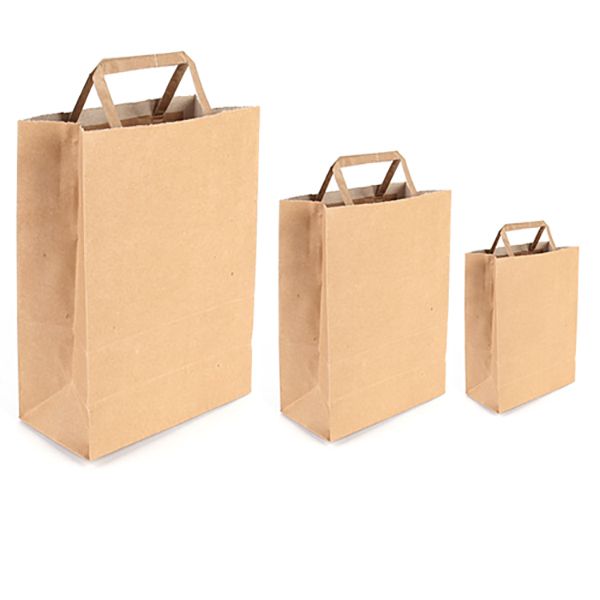 크라프트 무지 기계봉투 쇼핑백 대 31x12x42 50장