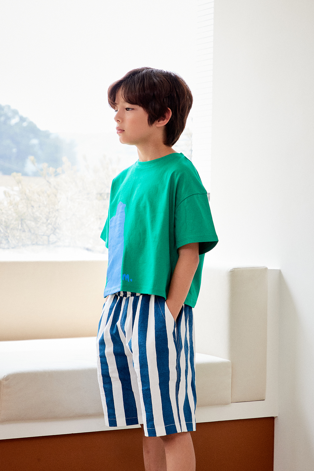 PAINT TSHIRT GREEN