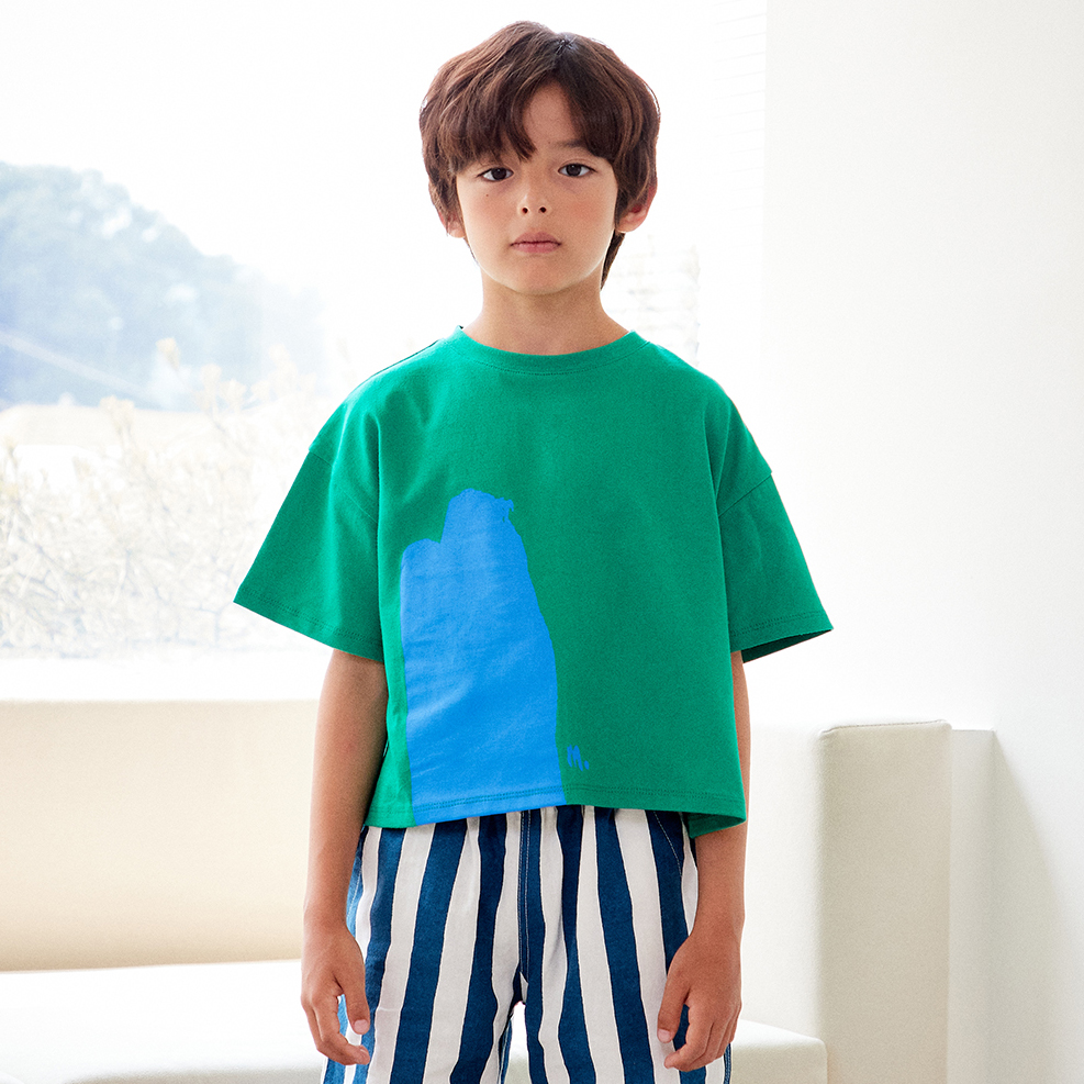 PAINT TSHIRT GREEN