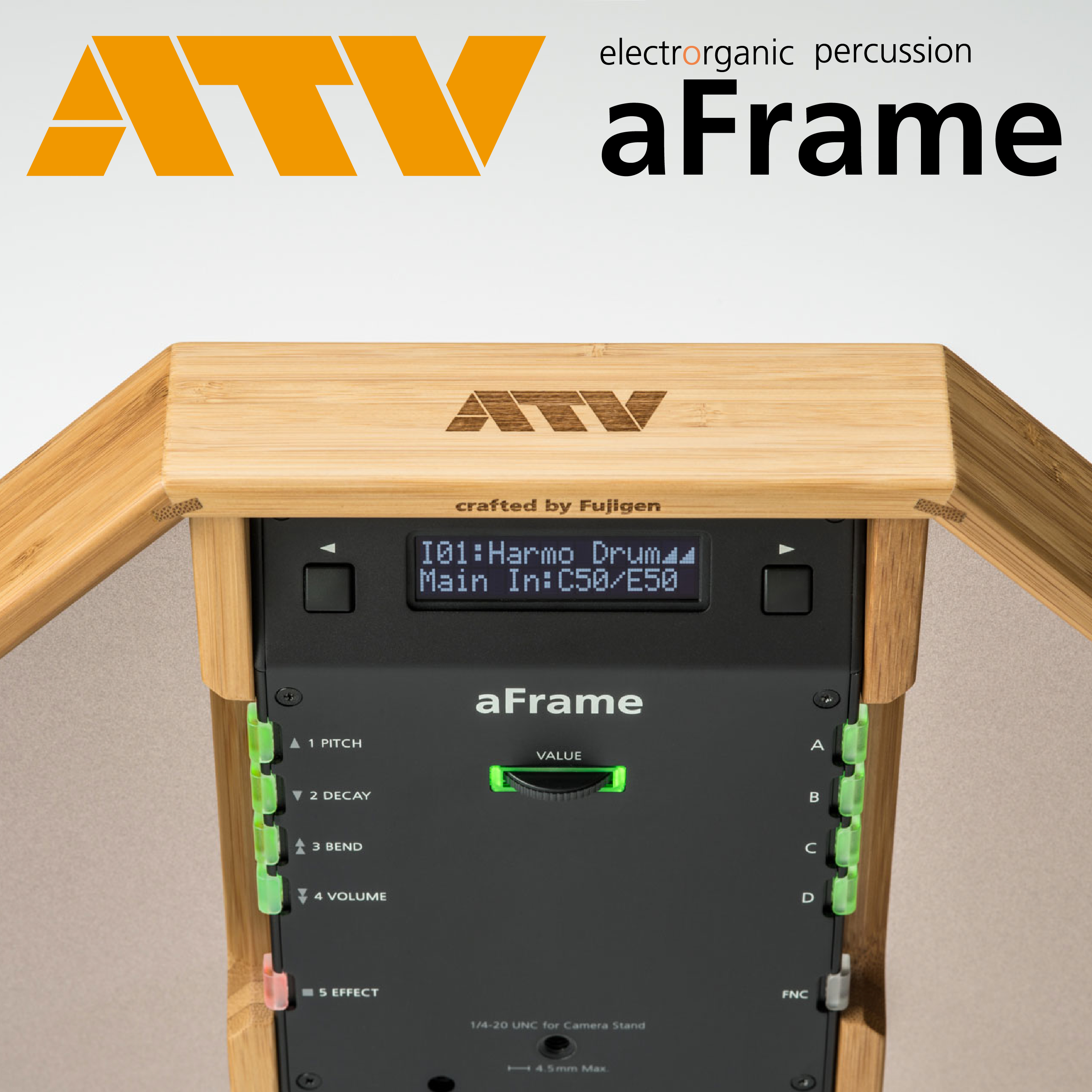 ATV 전자드럼 전자퍼커션 aFrame