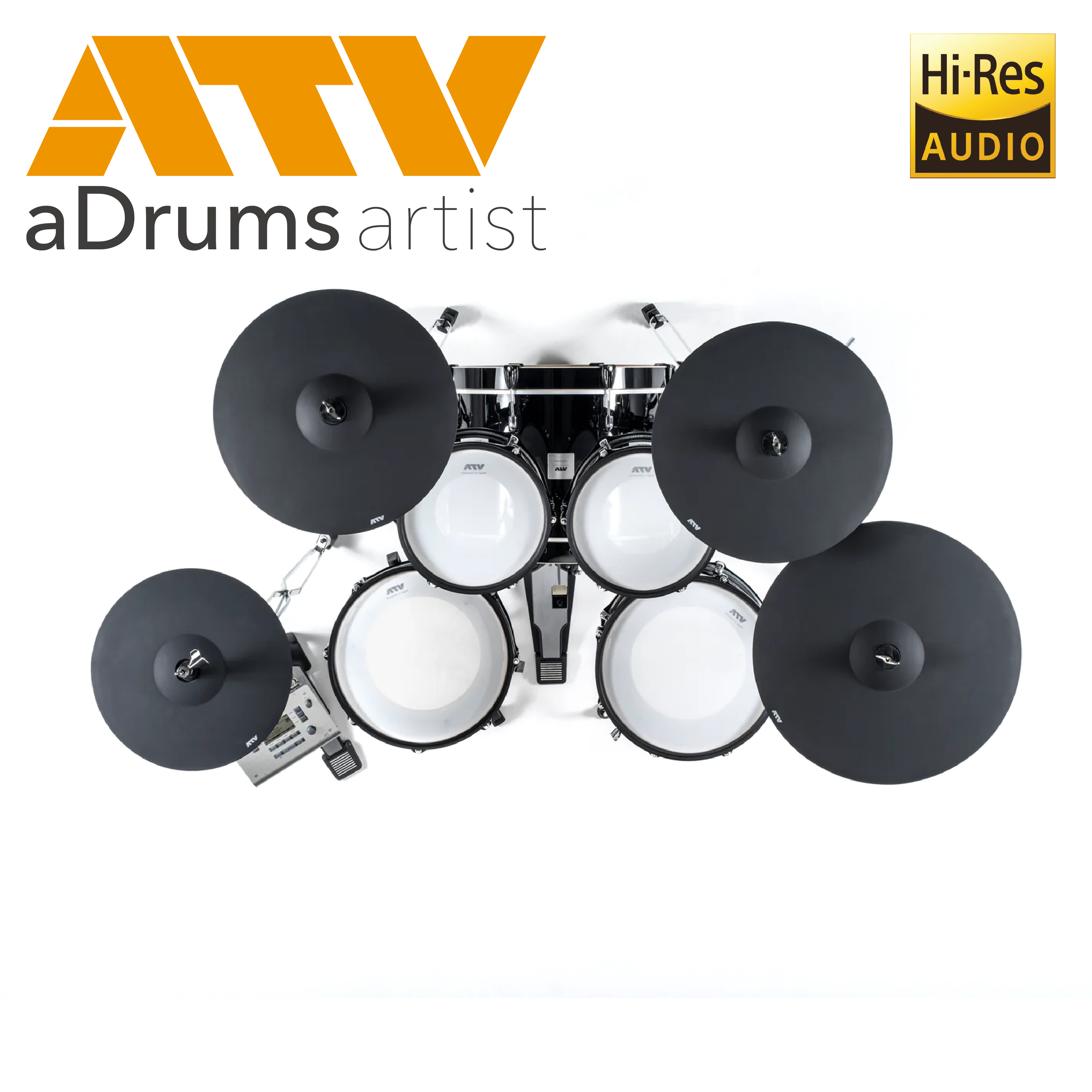 ATV 전자드럼 플래그쉽 하이레졸루션 전자드럼세트 aDrums artist Expanded Set