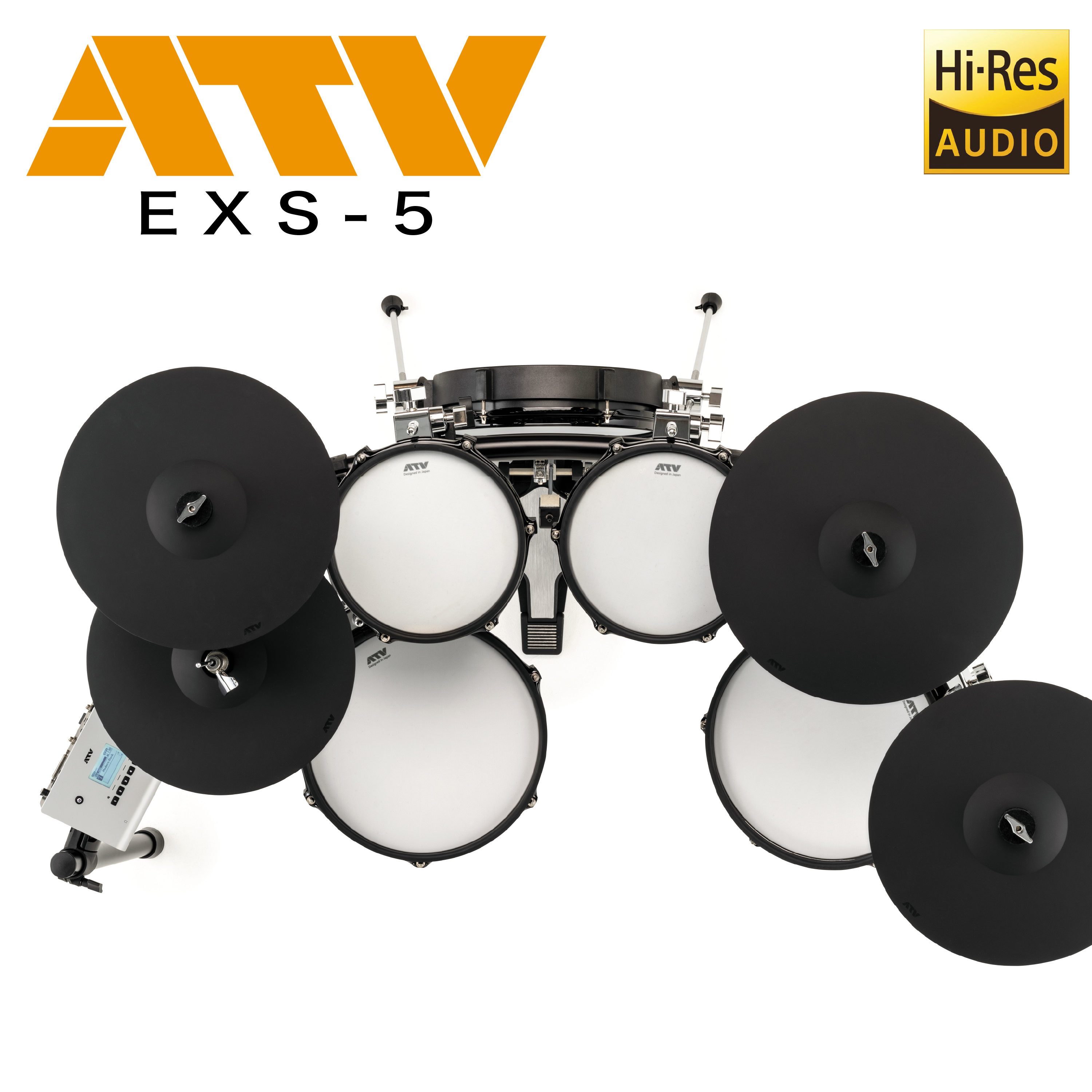 ATV 전자드럼 고급형 하이레졸루션 전자드럼세트 EXS-5