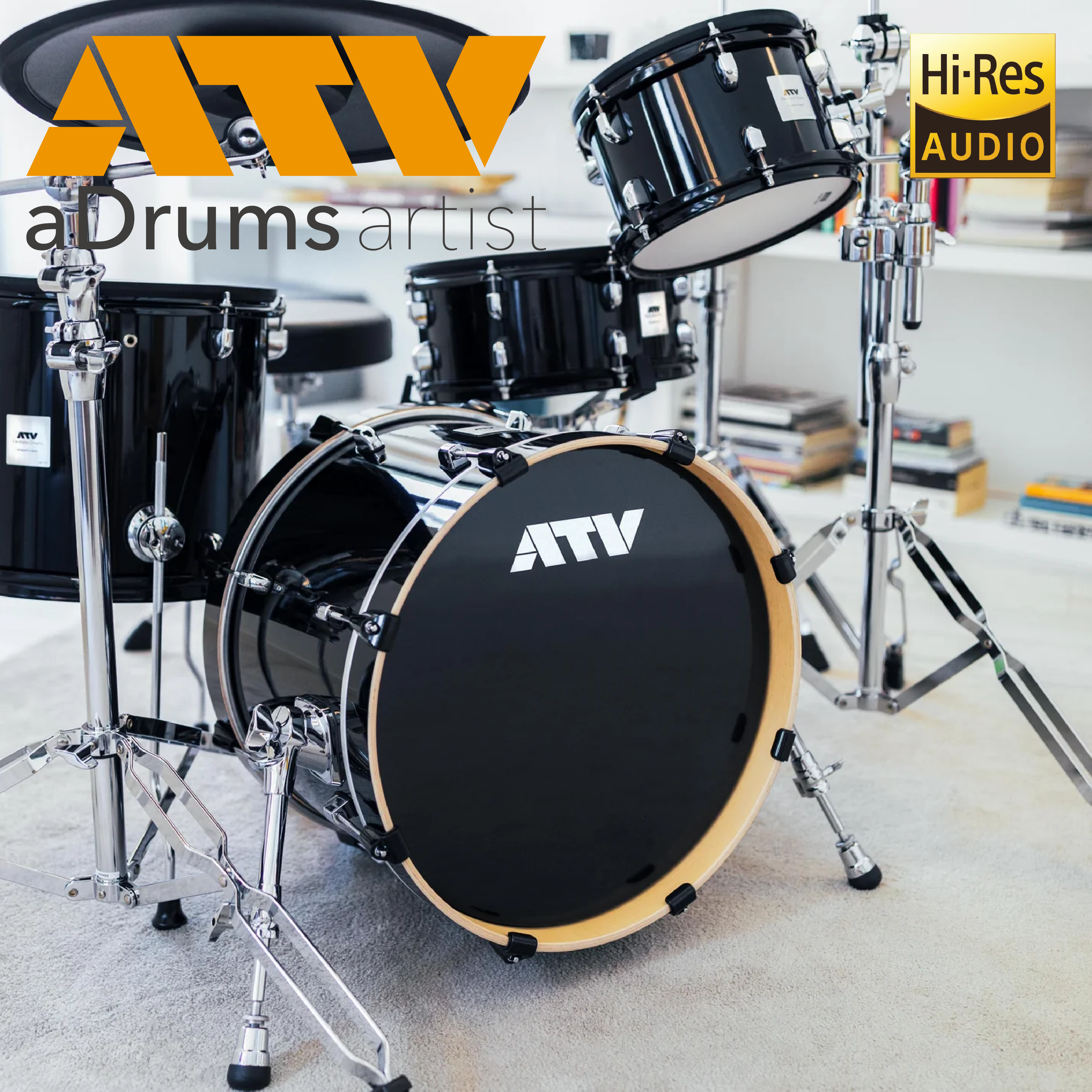 ATV 전자드럼 플래그쉽 하이레졸루션 전자드럼세트 aDrums artist Standard Set