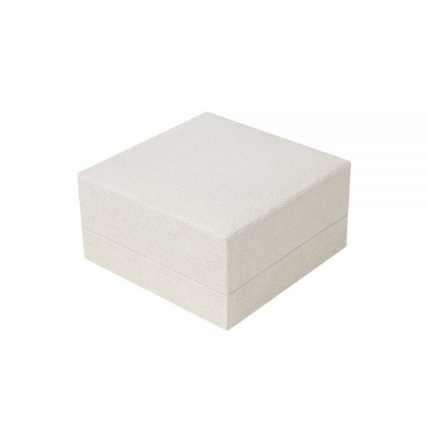 벨벳 타니 팔찌 주얼리 케이스 아이보리 10x10x5cm 10개