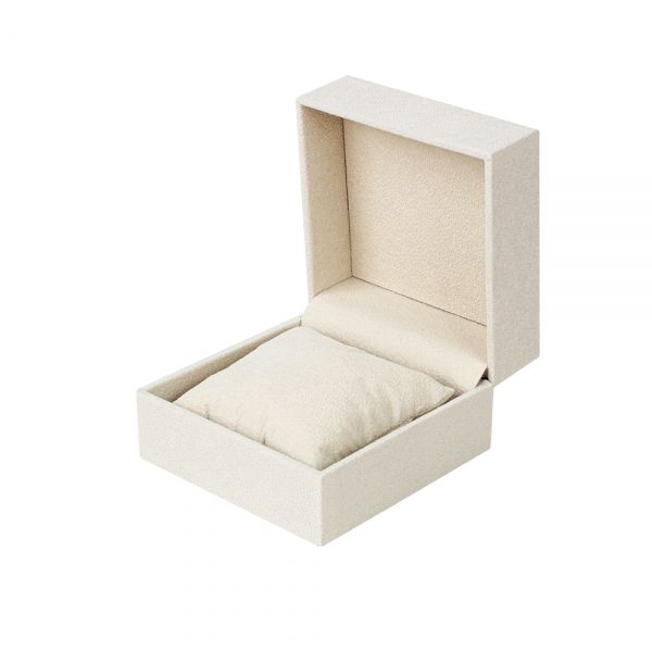 벨벳 타니 쿠션 팔찌 시계 주얼리 케이스 아이보리 10x10x6cm 10개