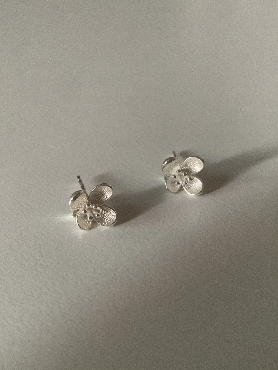 925silver • flower earring