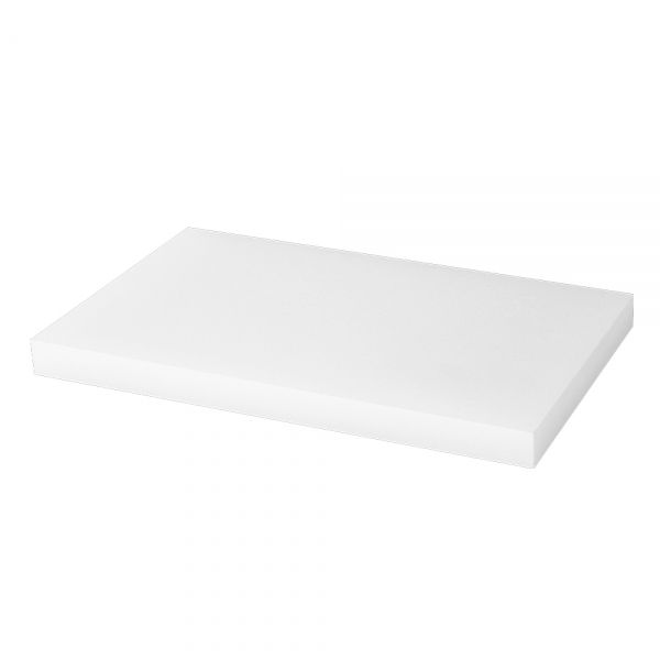 아크릴 20T 직사각 다용도 진열대 유백색 25x15x2cm