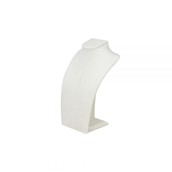 뉴 벨벳 특 목걸이 마네킹 진열대 아이보리 소소 14x10x21cm
