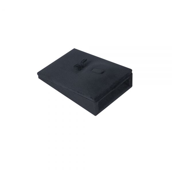 뉴 벨벳 사각 세트 진열대 블랙 소 7.5x11x4cm