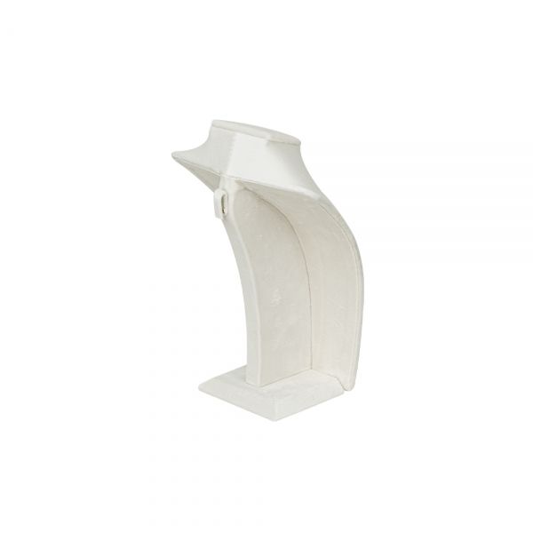 뉴 벨벳 특 목걸이 마네킹 진열대 아이보리 소소 14x10x21cm