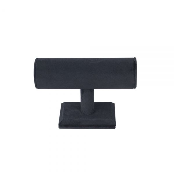 뉴 벨벳 T자 팔찌 진열대 블랙 소 16x6.5x11cm