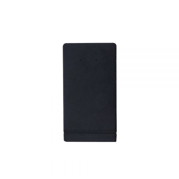 뉴 벨벳 고급 사각 L형 귀걸이 진열대 블랙 6x5.5x10.5cm