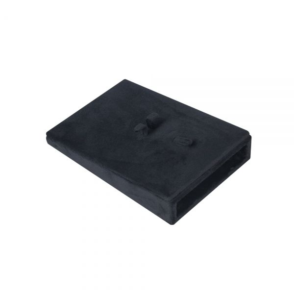 뉴 벨벳 사각 세트 진열대 블랙 대 10x15x4cm