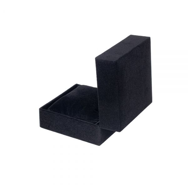 벨벳 타니 쿠션 팔찌 시계 주얼리 케이스 블랙 10x10x6cm 10개