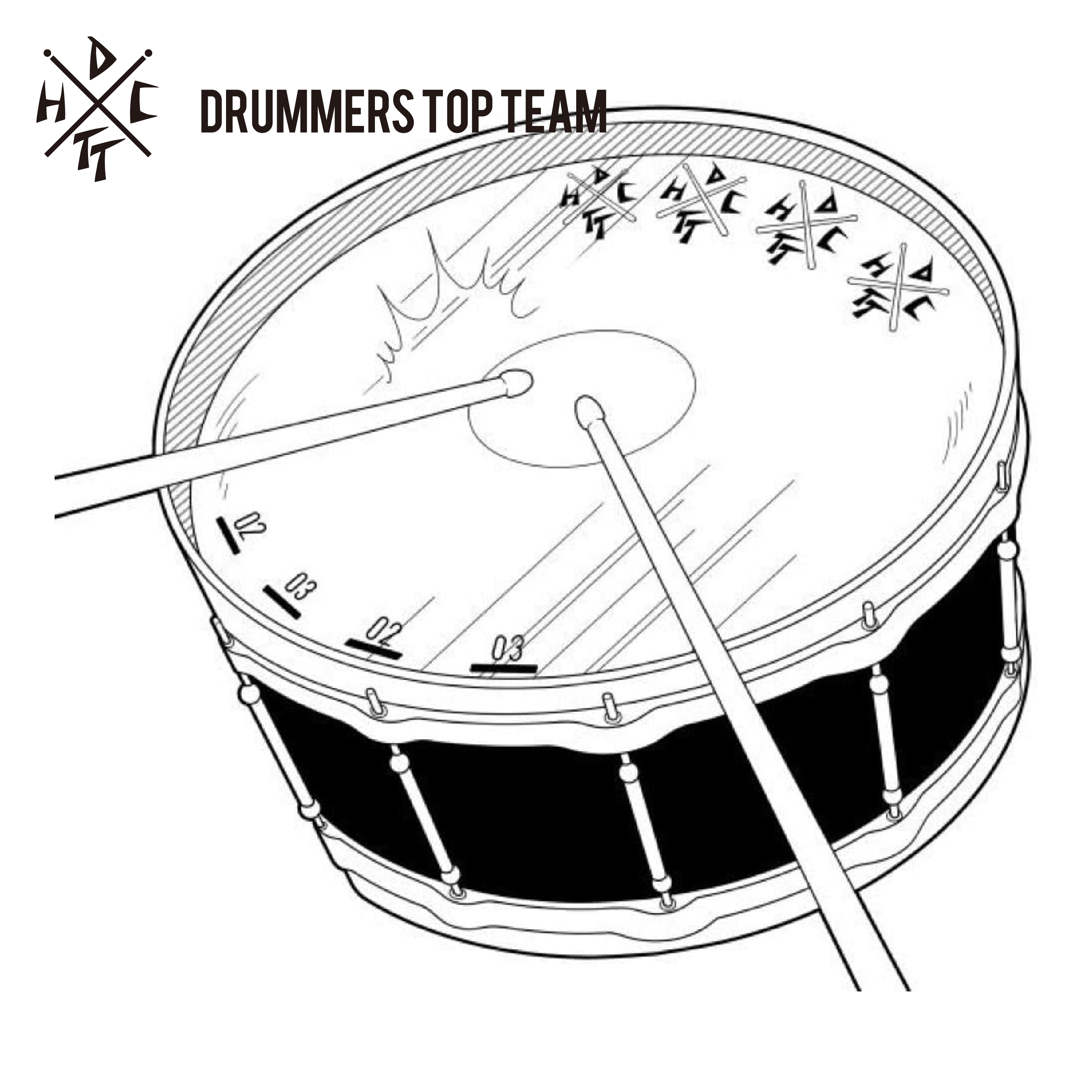 DTT 이펙트 시트 14인치 스네어용 ~EFFECT SHEET FOR 14inch SNARE~