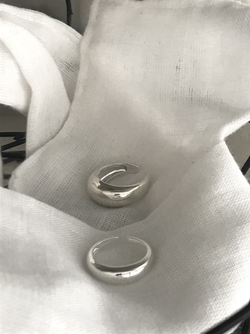 Bold open ring (5.5mm) • 925silver