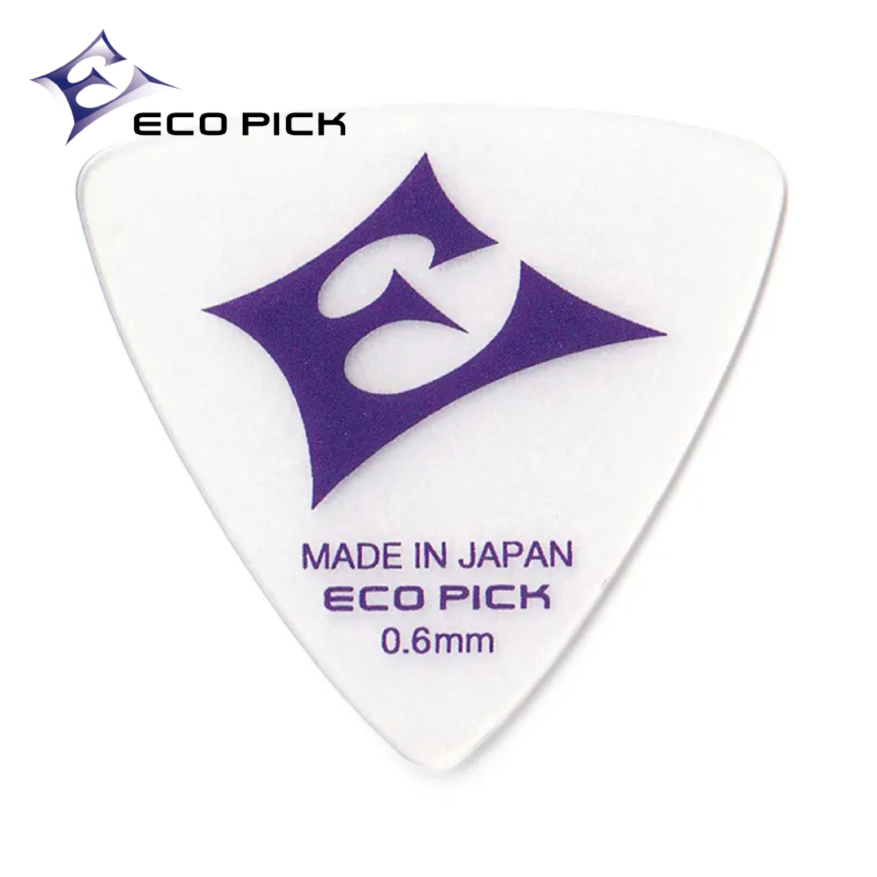 ECO PICK 기타피크 SANKAKU 0.6mm (36개입)