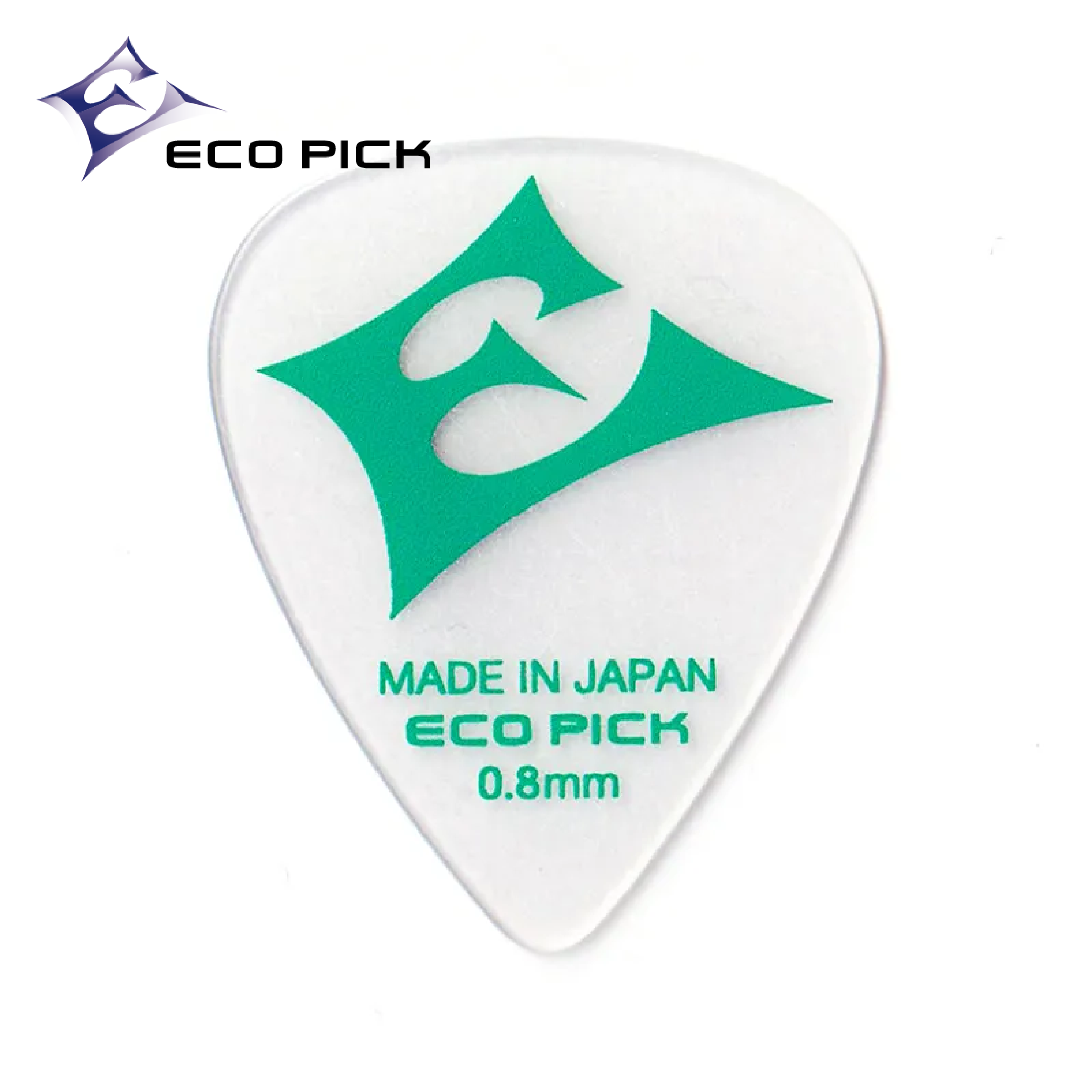 ECO PICK 기타피크 TEAR DROP 0.8mm (36개입)