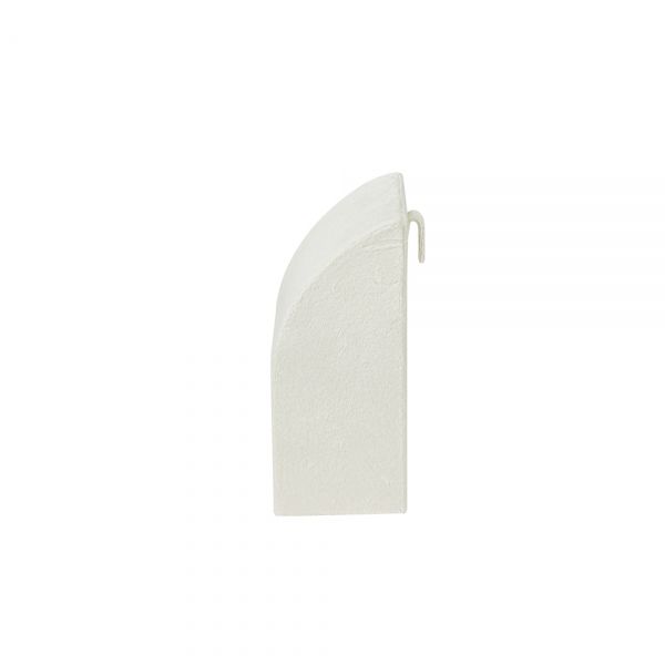 뉴벨벳 일자형 목걸이 귀걸이 세트 진열대 아이보리 소 5.5x5x12