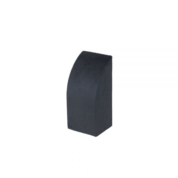 뉴벨벳 일자형 목걸이 귀걸이 세트 진열대 블랙 소 5.5x5x12