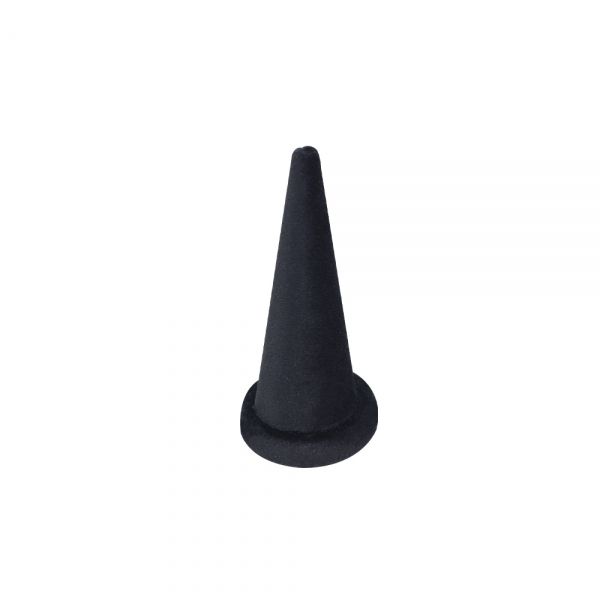 뉴 벨벳 고깔 진열대 블랙 3.5x4x7.5cm