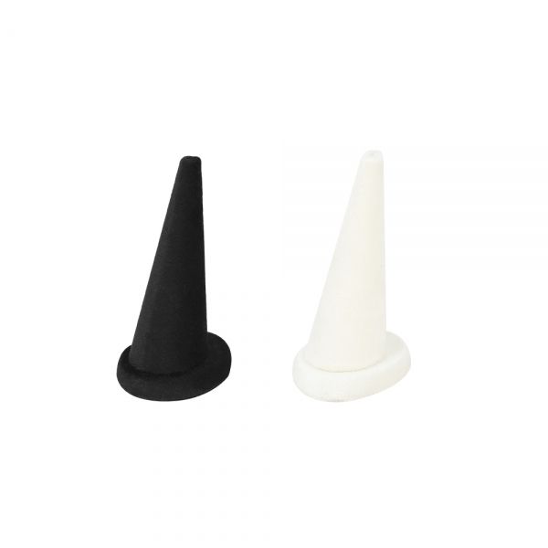 뉴 벨벳 고깔 진열대 블랙 3.5x4x7.5cm