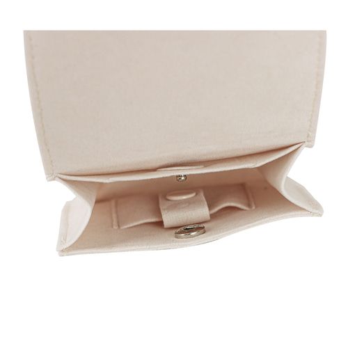 고급 사각 덮개형 세트 주얼리 주머니 파우치 아이보리 8.5x3x8.5cm 2장