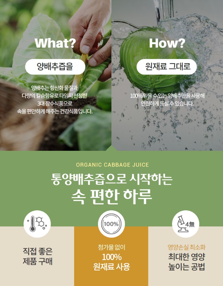 (홍열팜) BCC쥬스 비트 양배추 당근 위에 활력을 신물 더부룩한위를위해 건강즙을만들다