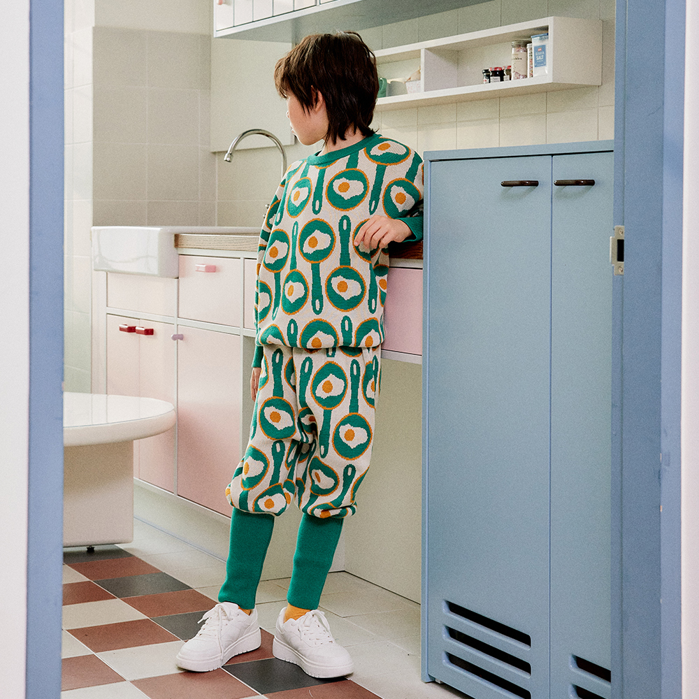 EGG KNIT PANTS