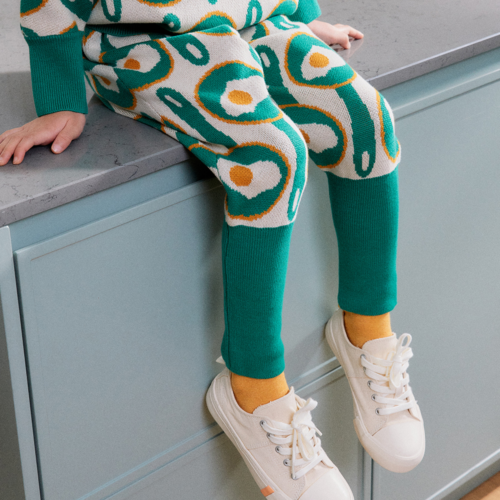 EGG KNIT PANTS