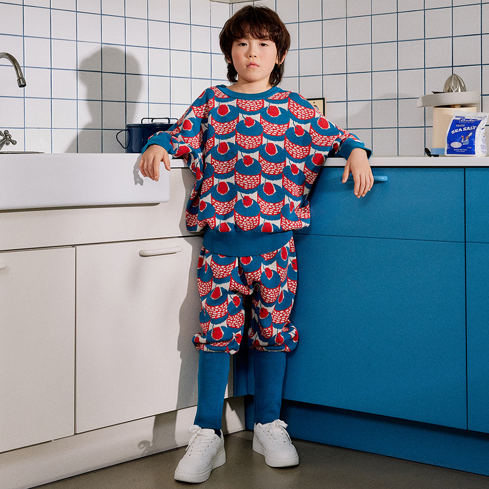PUDDING CAKE KNIT PANTS