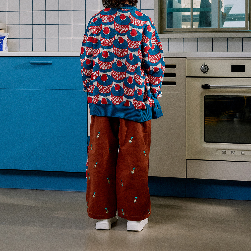 ONION PANTS -BROWN