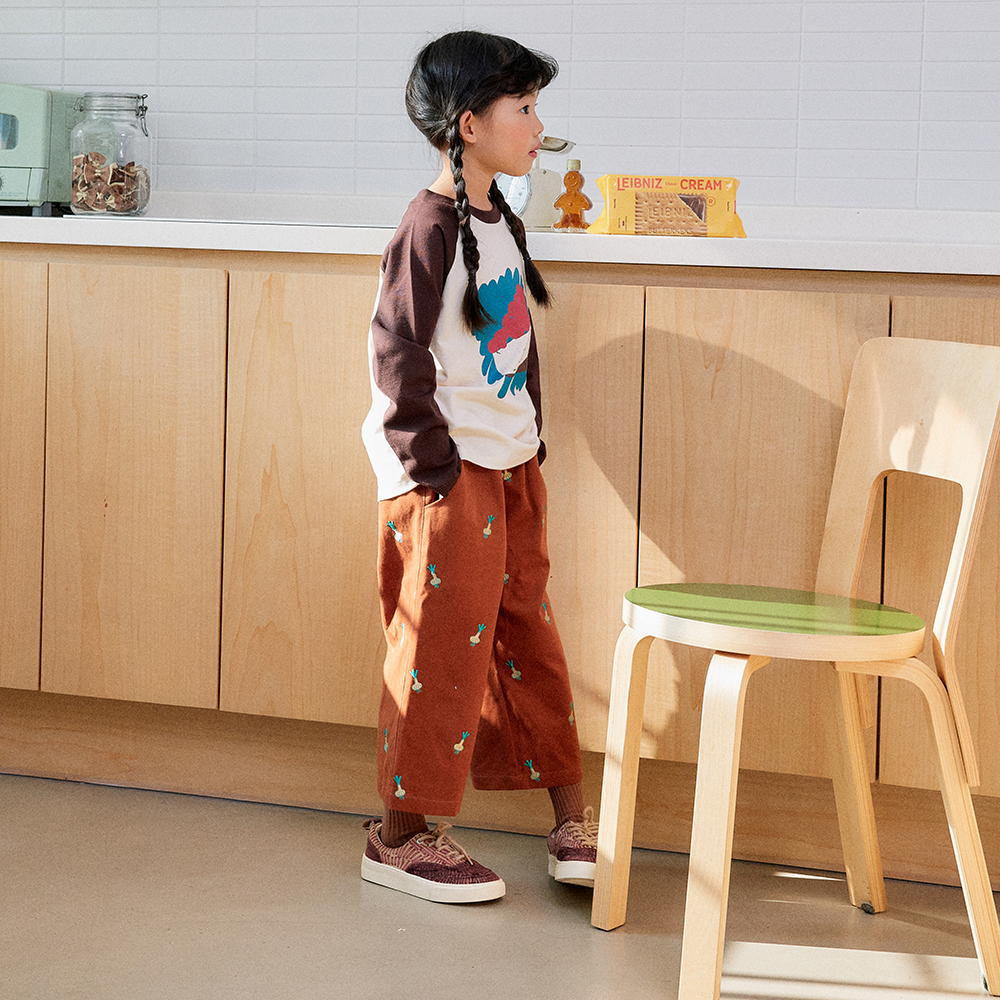 ONION PANTS -BROWN