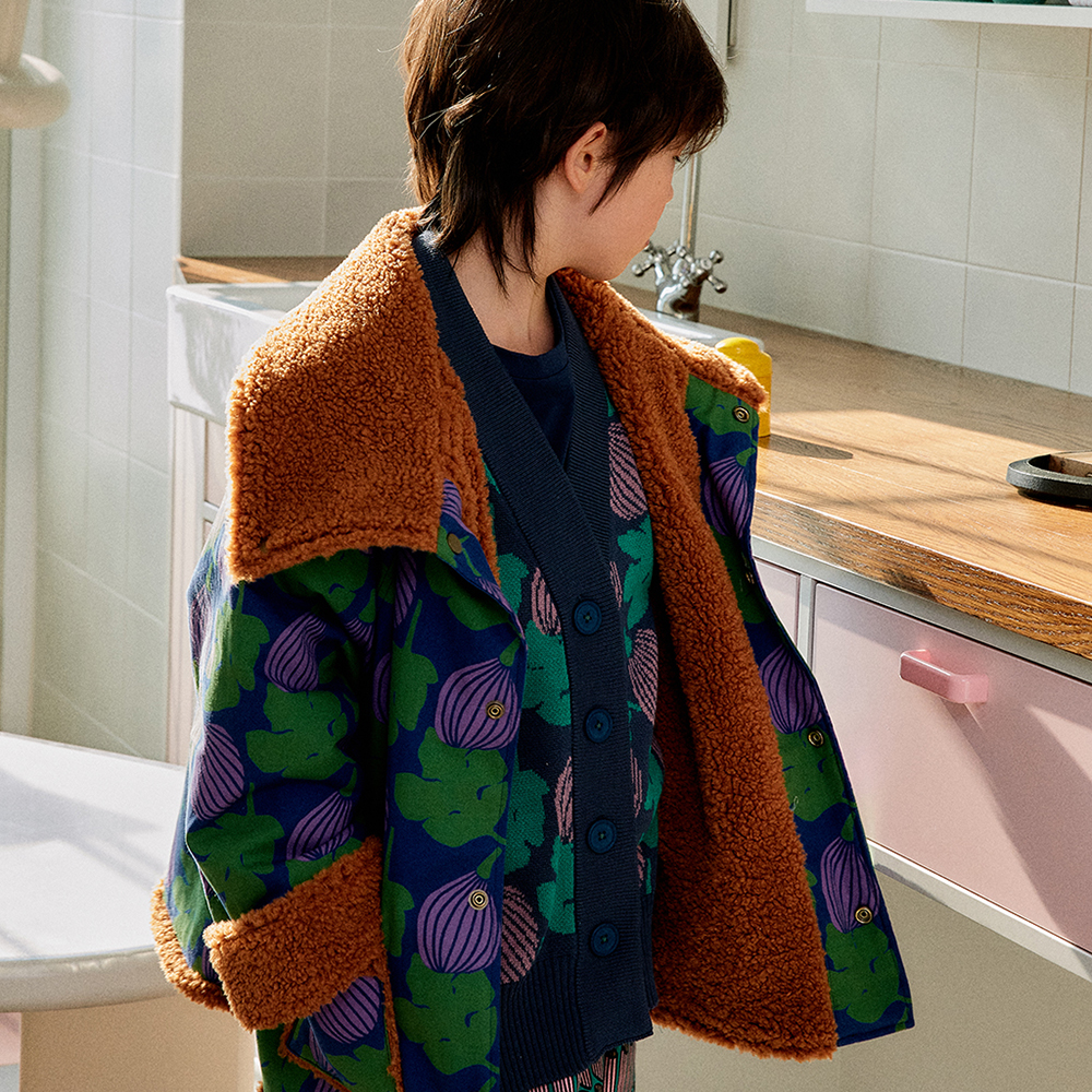 FIG FURRY COAT