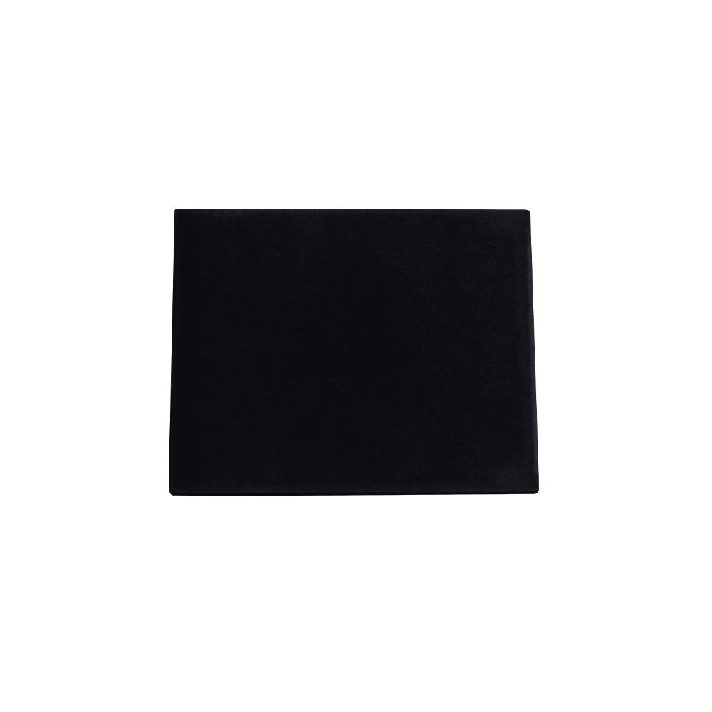 벨벳 경사 목걸이 진열대 블랙 소 25x12x18