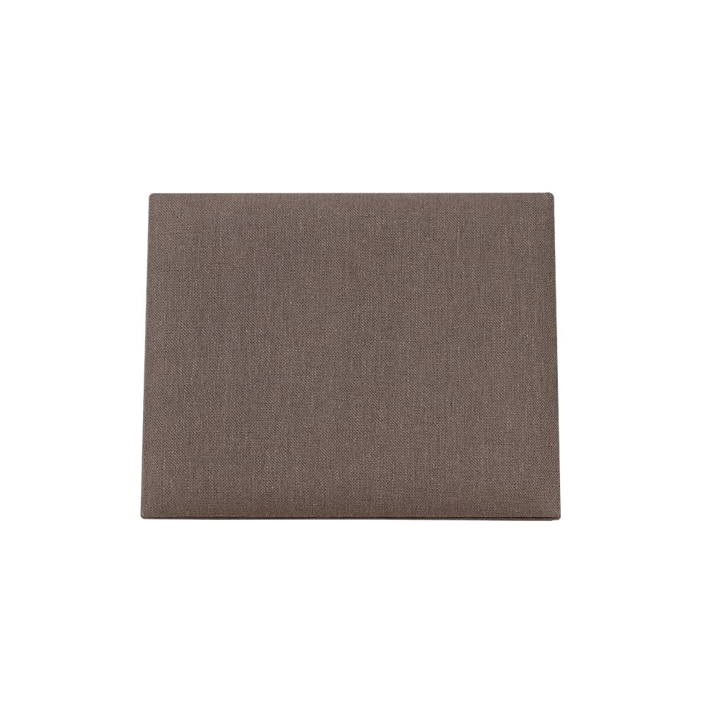 린넨 경사 목걸이 진열대 브라운 소 25x12x18