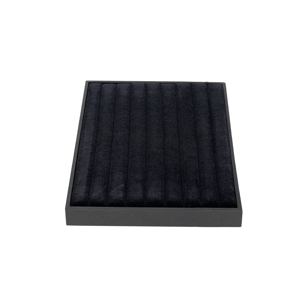벨벳 반지 진열대 블랙 25x20x2.8