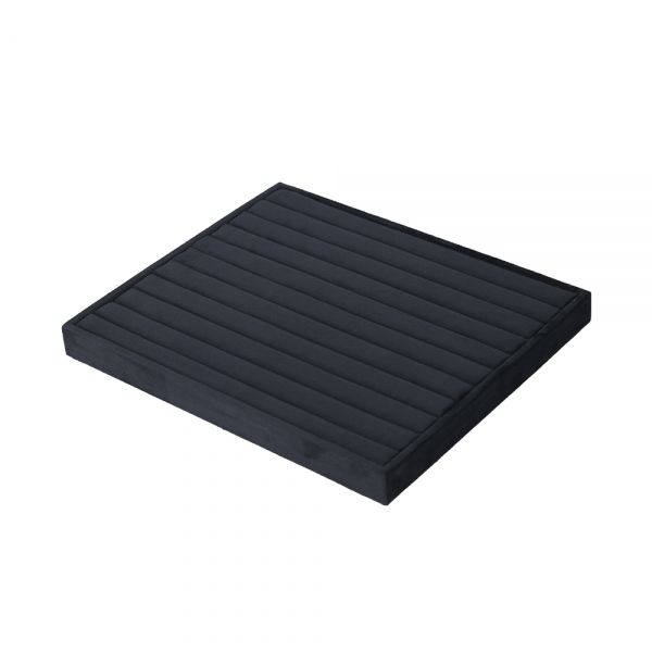 뉴 벨벳 10줄 반지 진열대 블랙 30x25x2.5cm