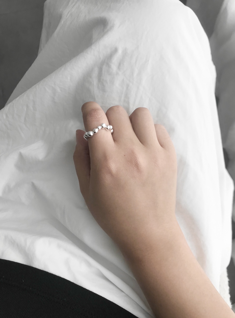 Bubble ring • 925silver
